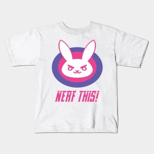 D.Va – Nerf This! Kids T-Shirt